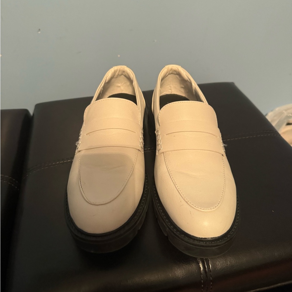 White Loafers